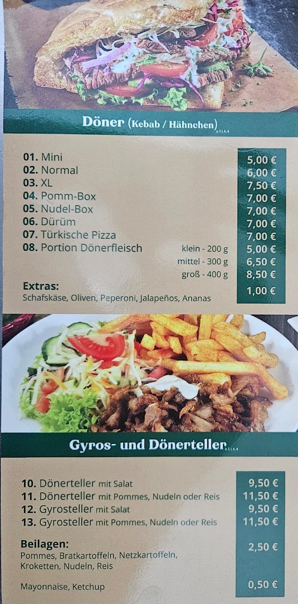 Speisekarte photo 2