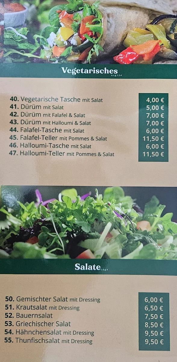 Speisekarte photo 3