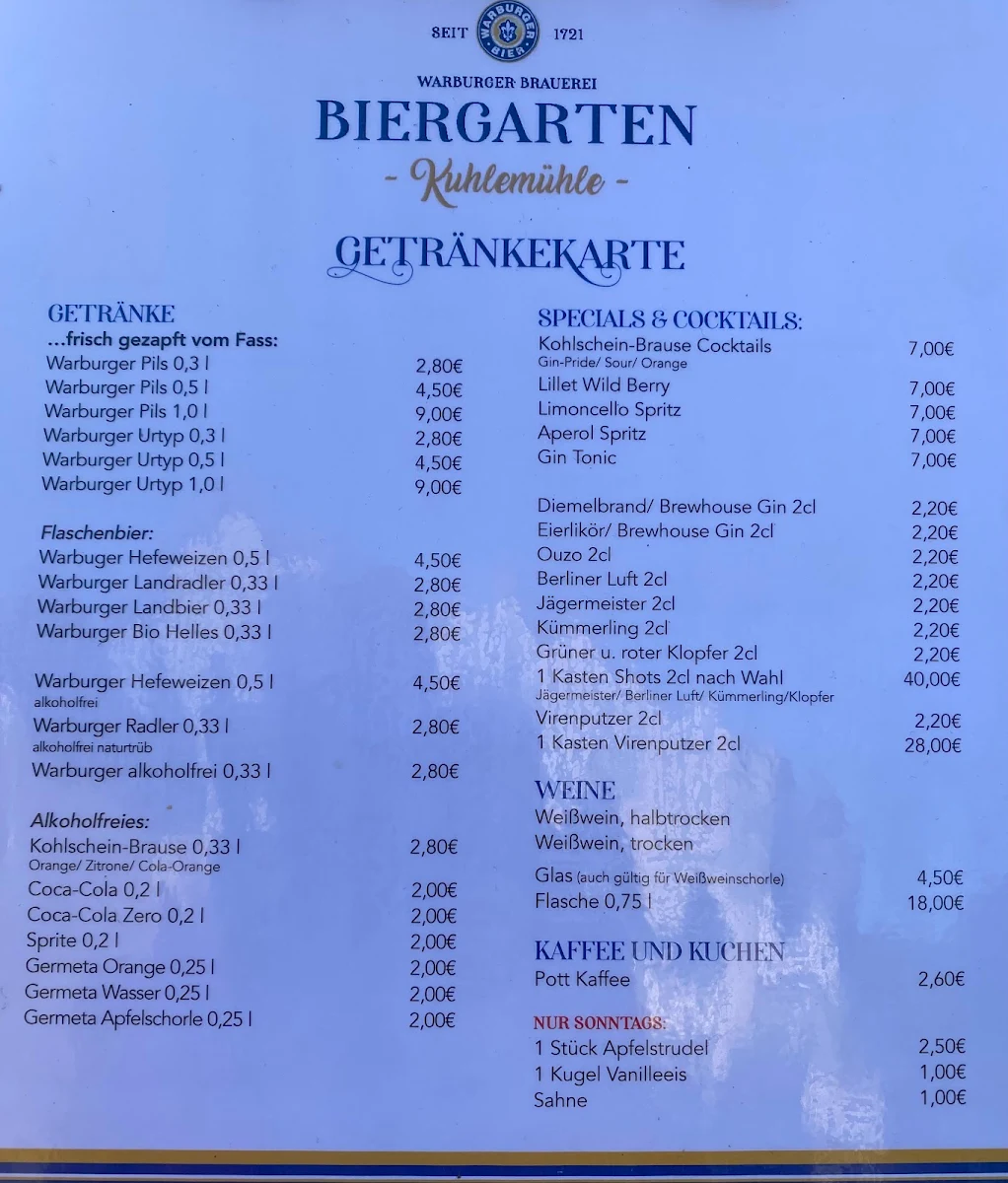 Speisekarte photo 4