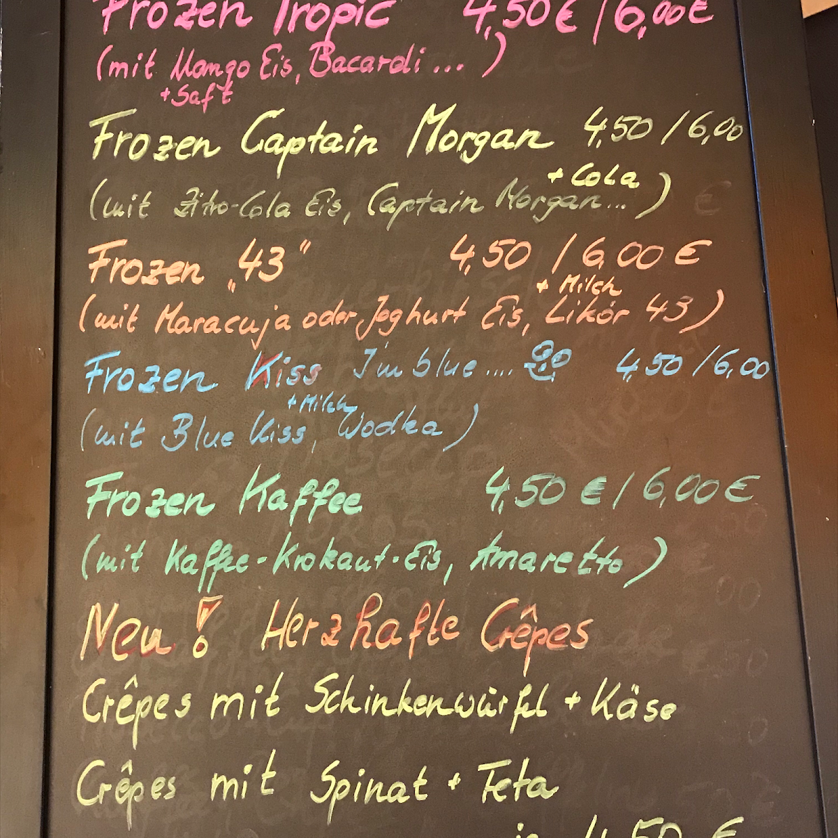 Speisekarte photo 3
