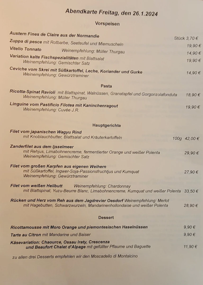Speisekarte photo 3
