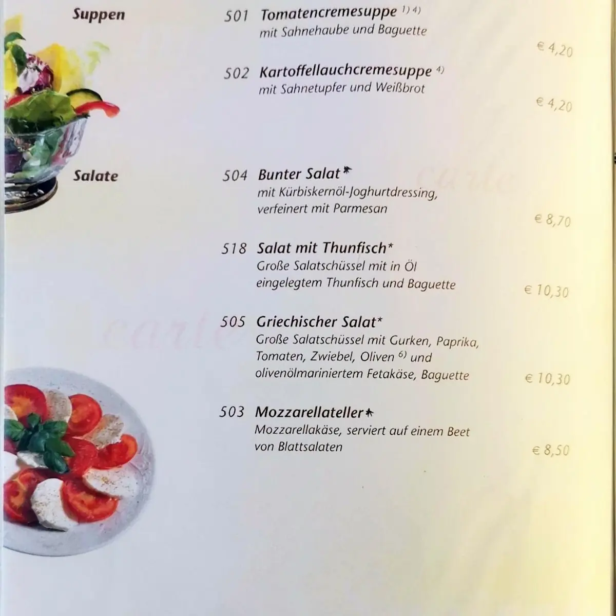 Speisekarte photo 10