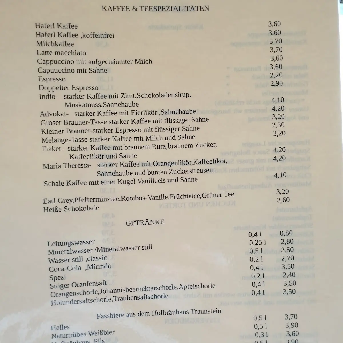 Speisekarte photo 3