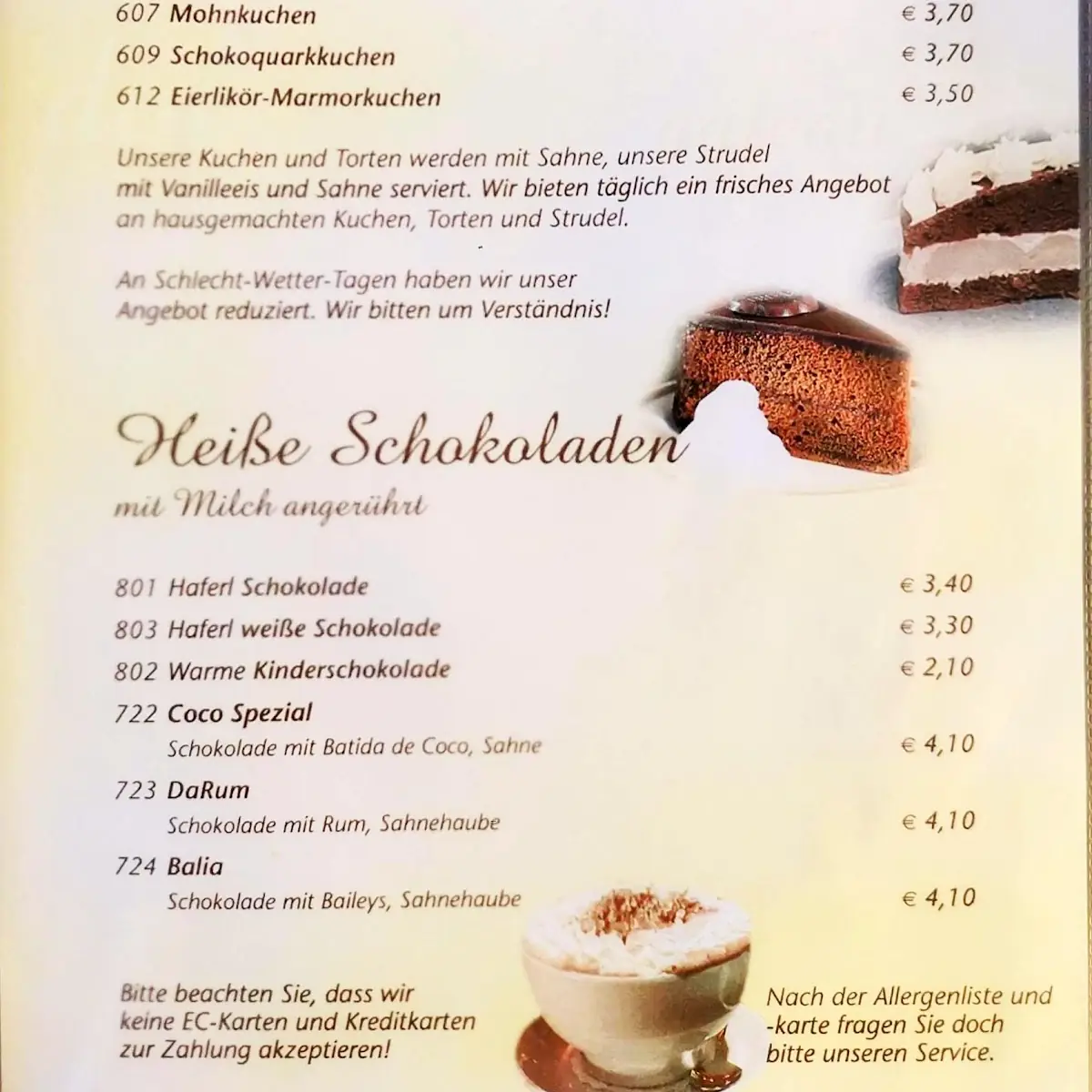 Speisekarte photo 7