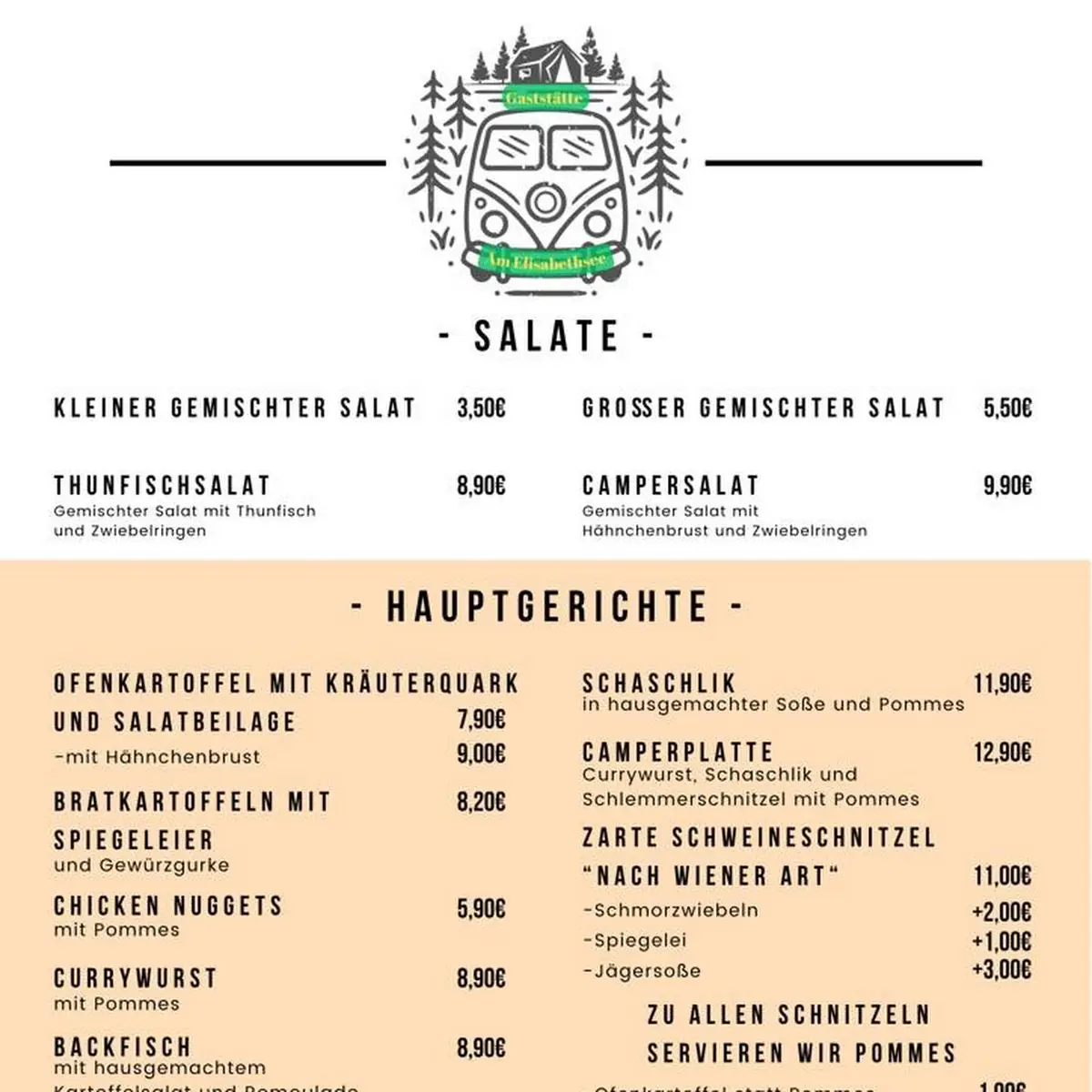 Speisekarte photo 1