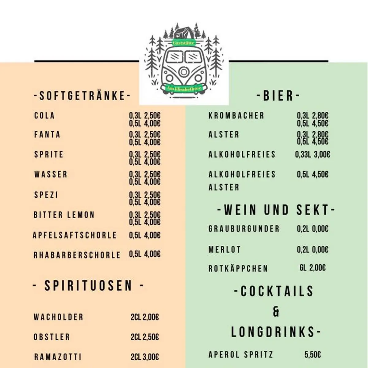 Speisekarte photo 3