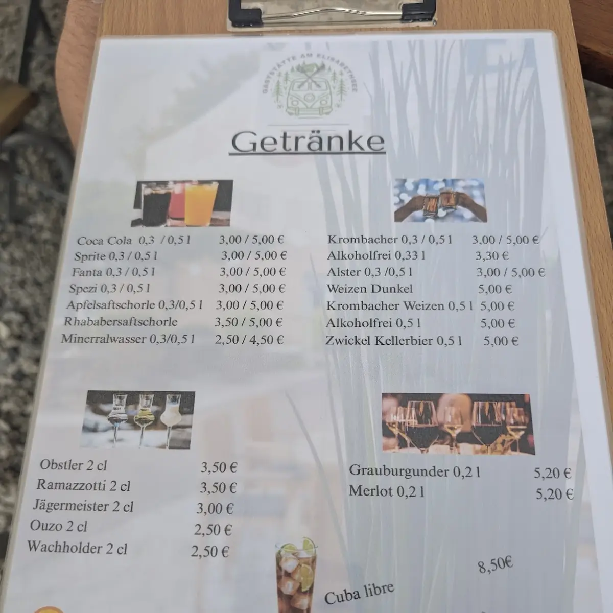 Speisekarte photo 4