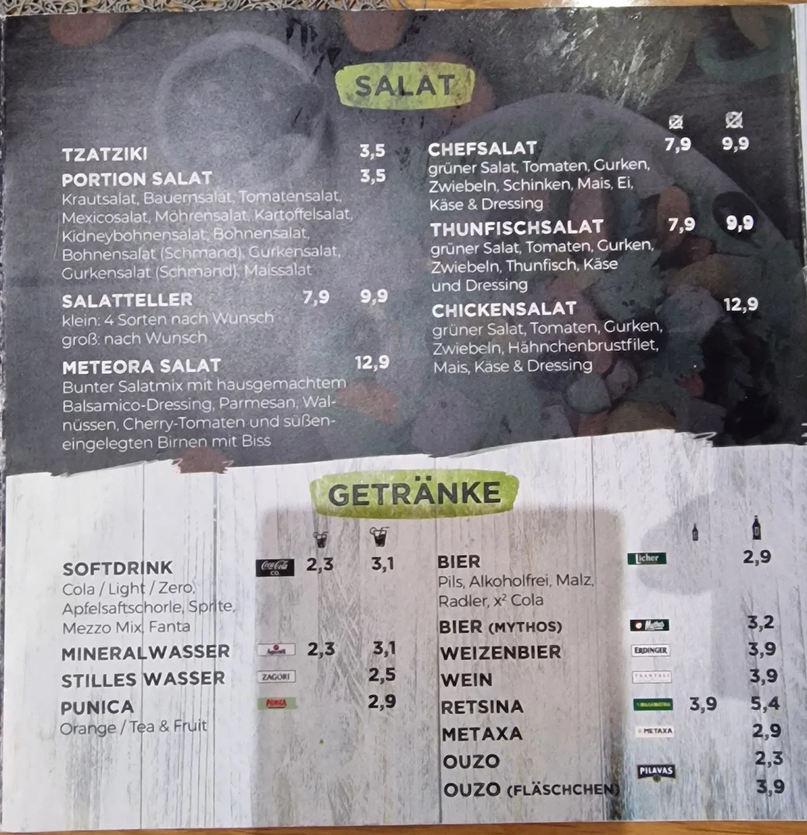 Speisekarte photo 3