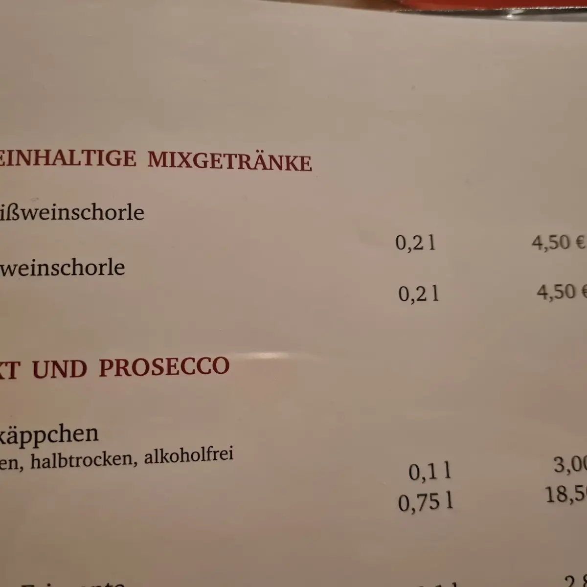 Speisekarte photo 5