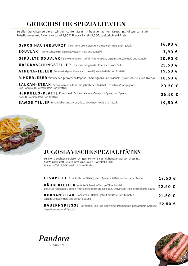 Speisekarte photo 3
