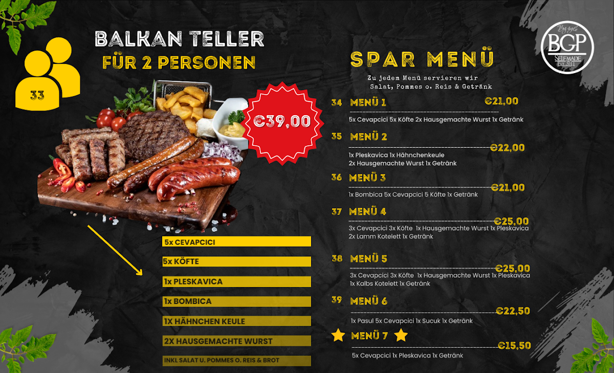 Speisekarte photo 5