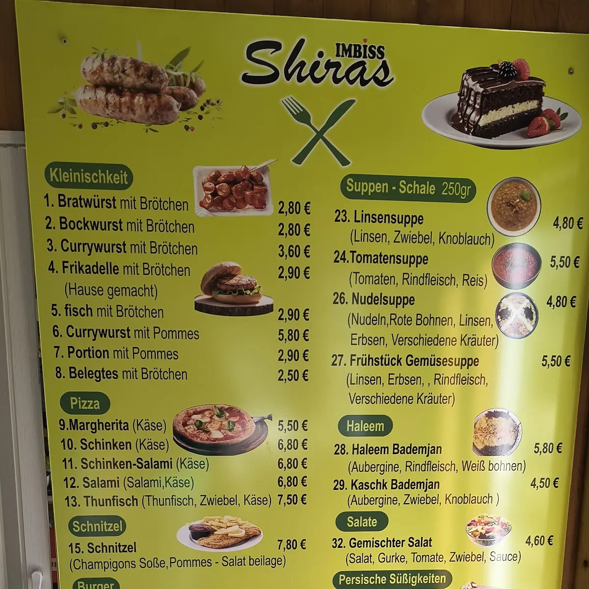 Speisekarte photo 8
