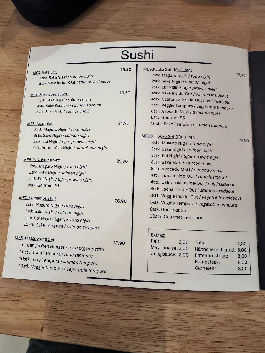 Speisekarte photo 1