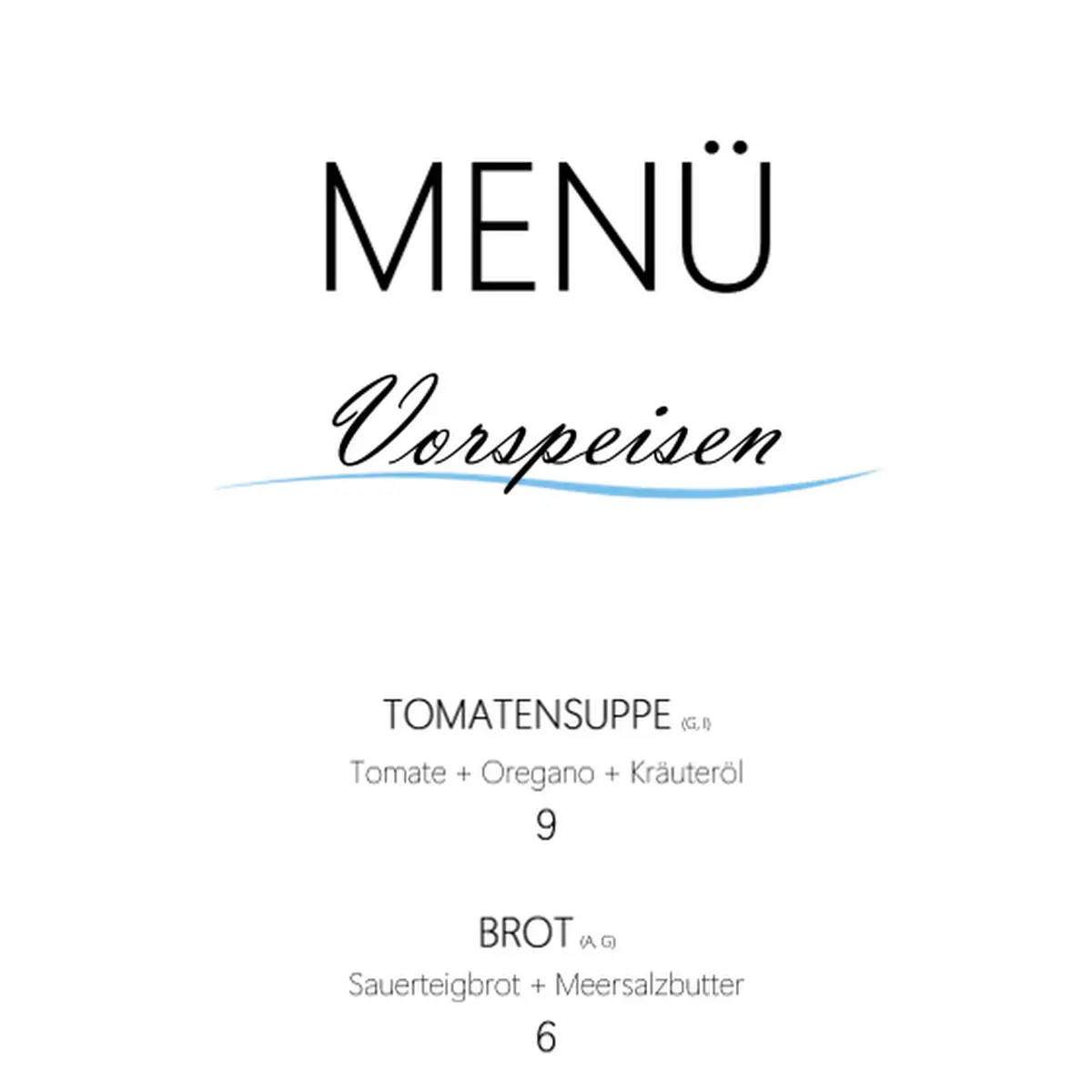 Speisekarte photo 10
