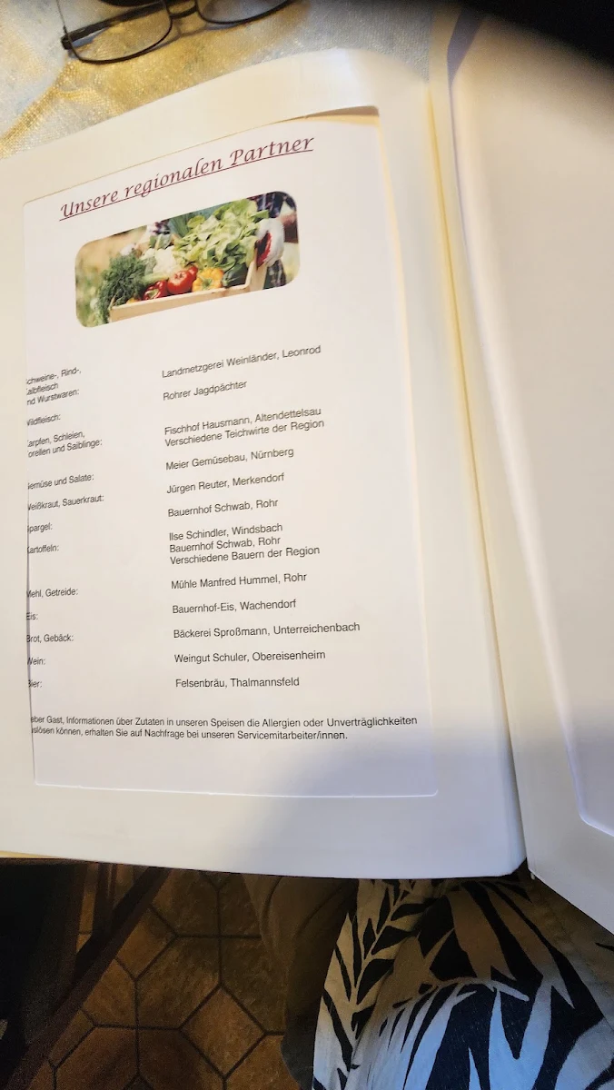 Speisekarte photo 1