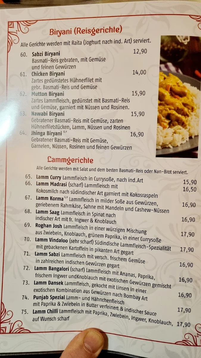 Speisekarte photo 5