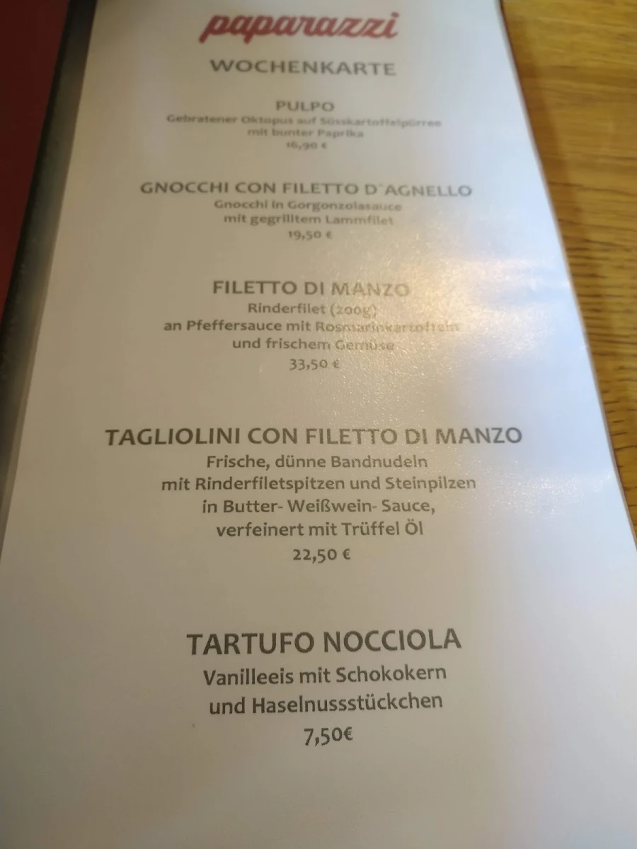 Speisekarte photo 3