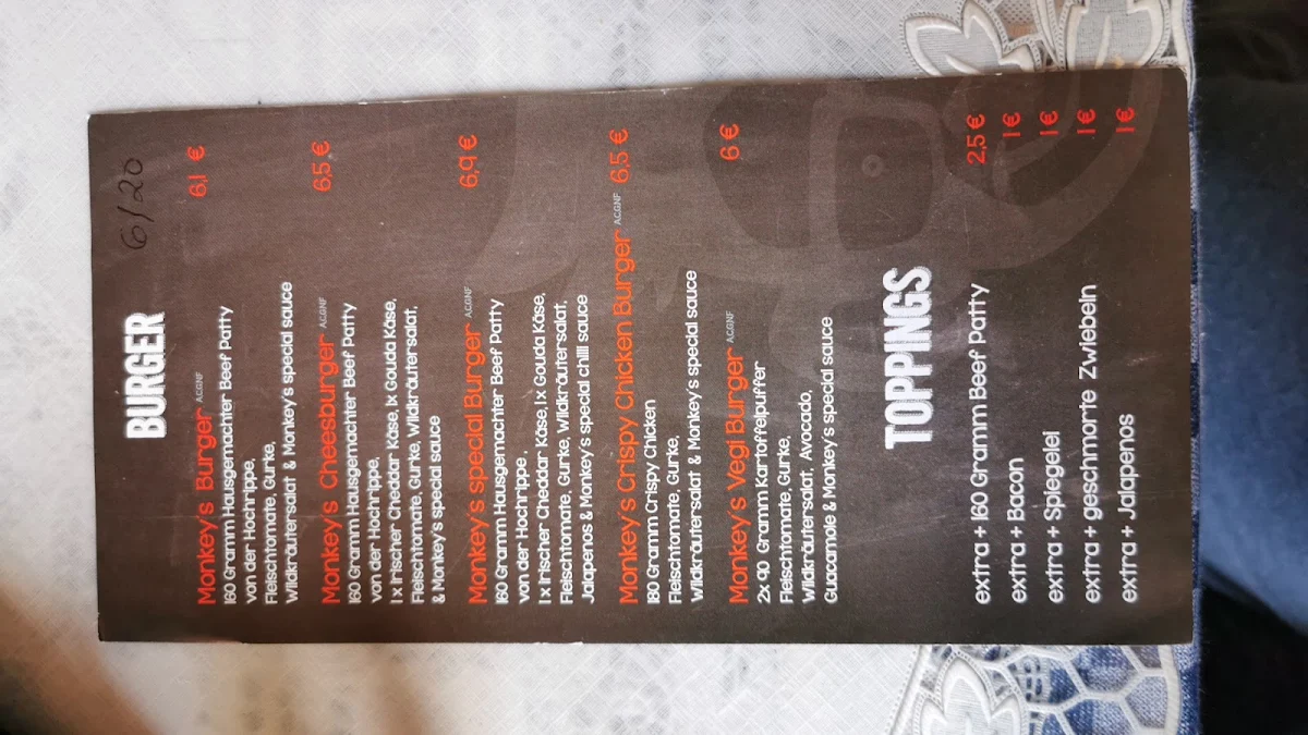 Speisekarte photo 2