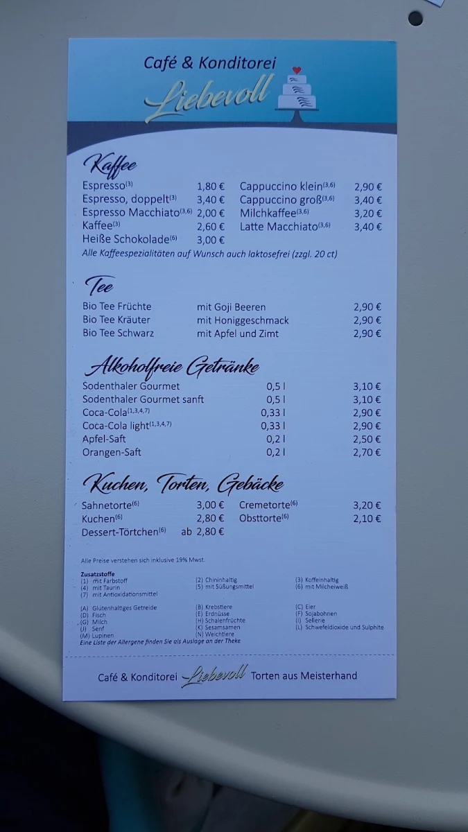 Speisekarte photo 1