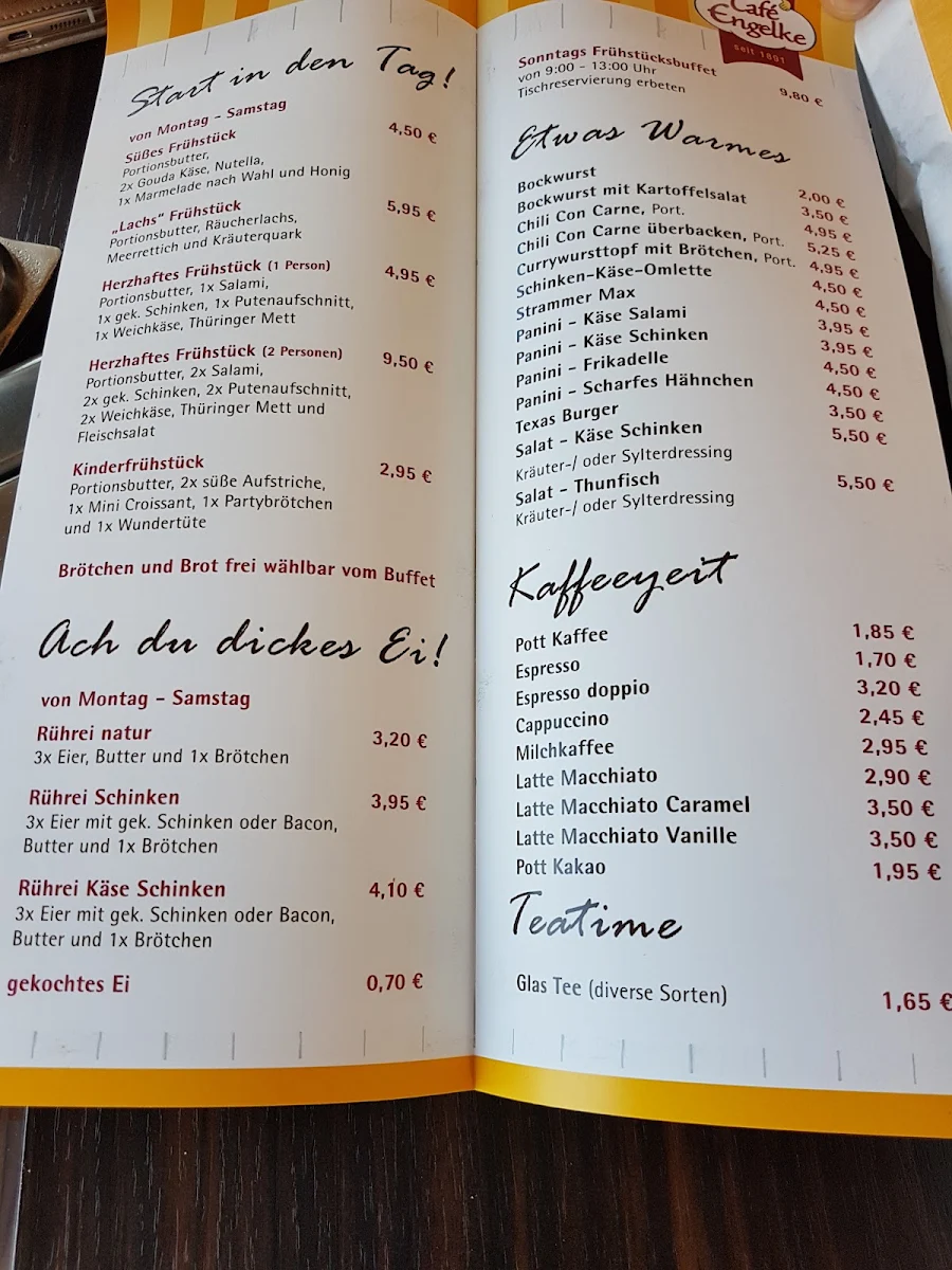 Speisekarte photo 2