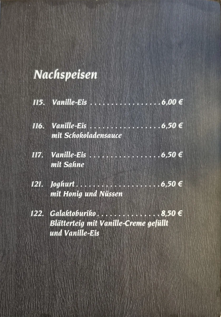 Speisekarte photo 5
