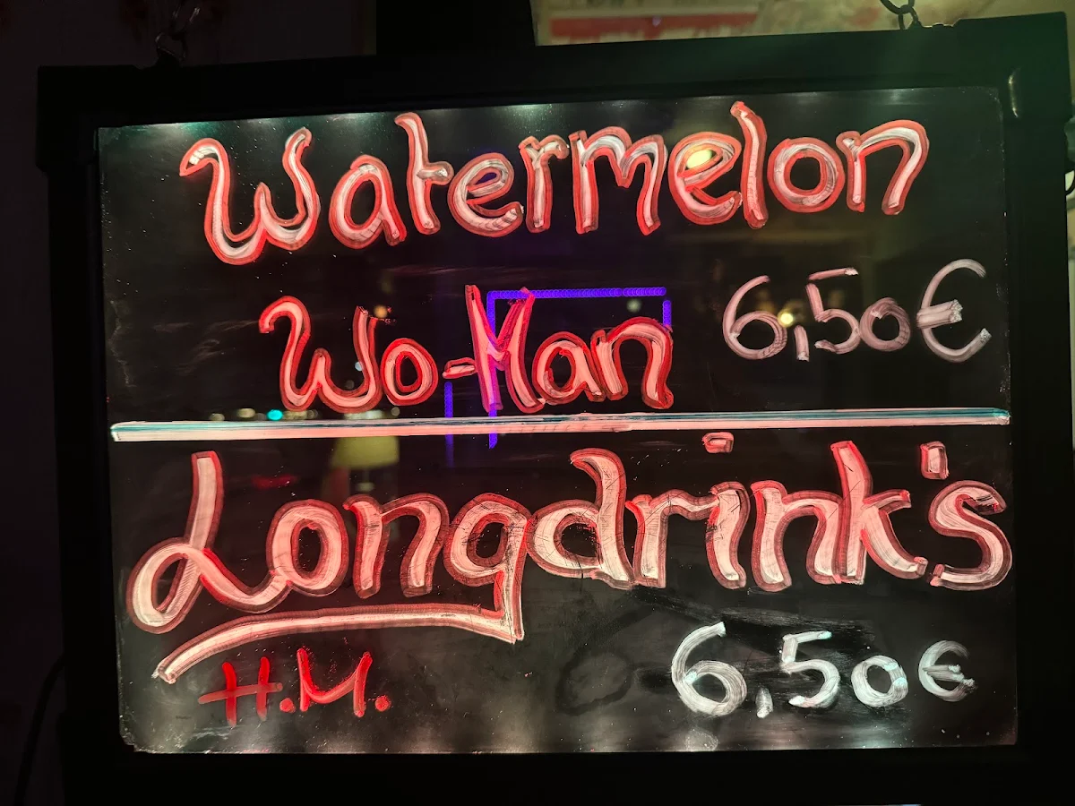 Speisekarte, Café Kotti
