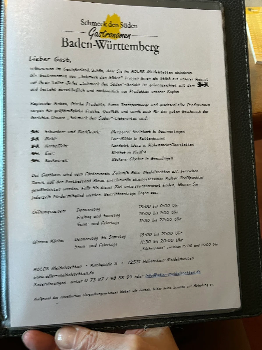 Speisekarte photo 3