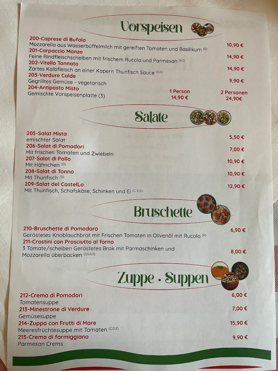 Speisekarte photo 2