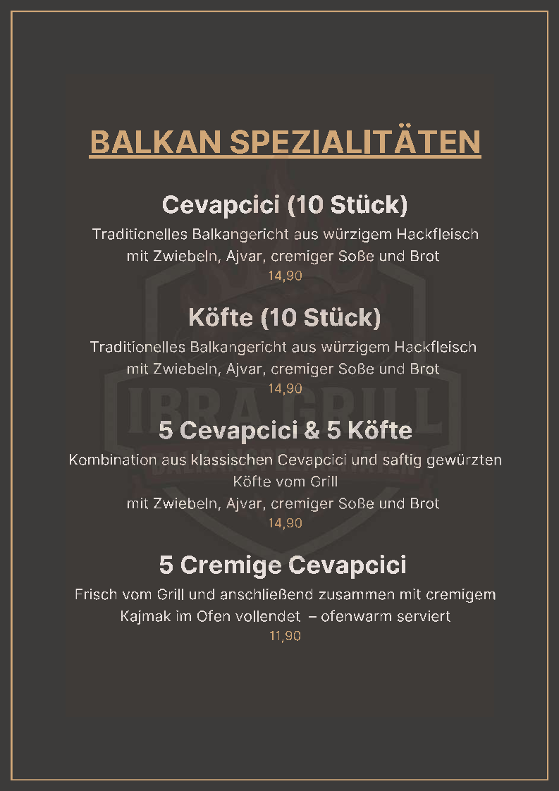 Speisekarte photo 2