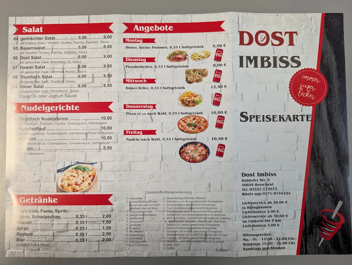 Speisekarte photo 4