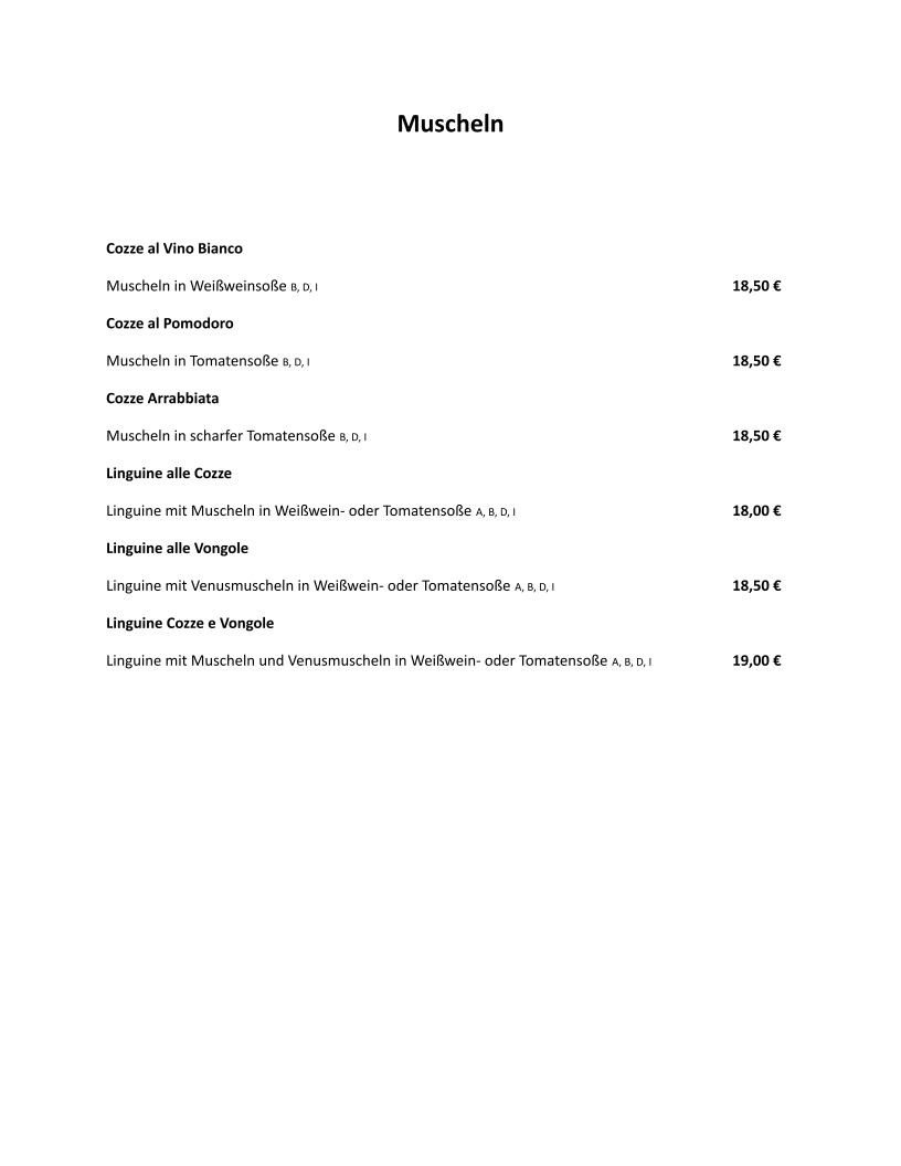 Speisekarte photo 9