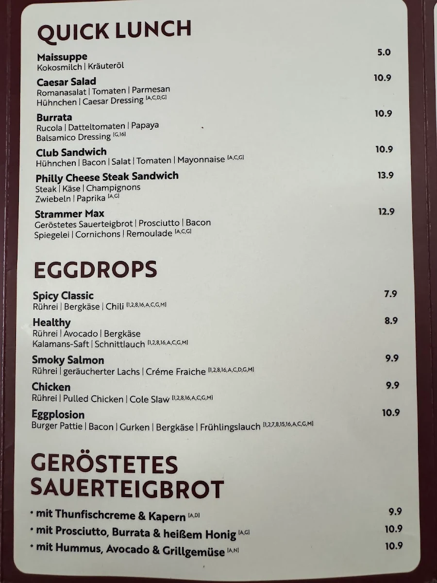 Speisekarte photo 3