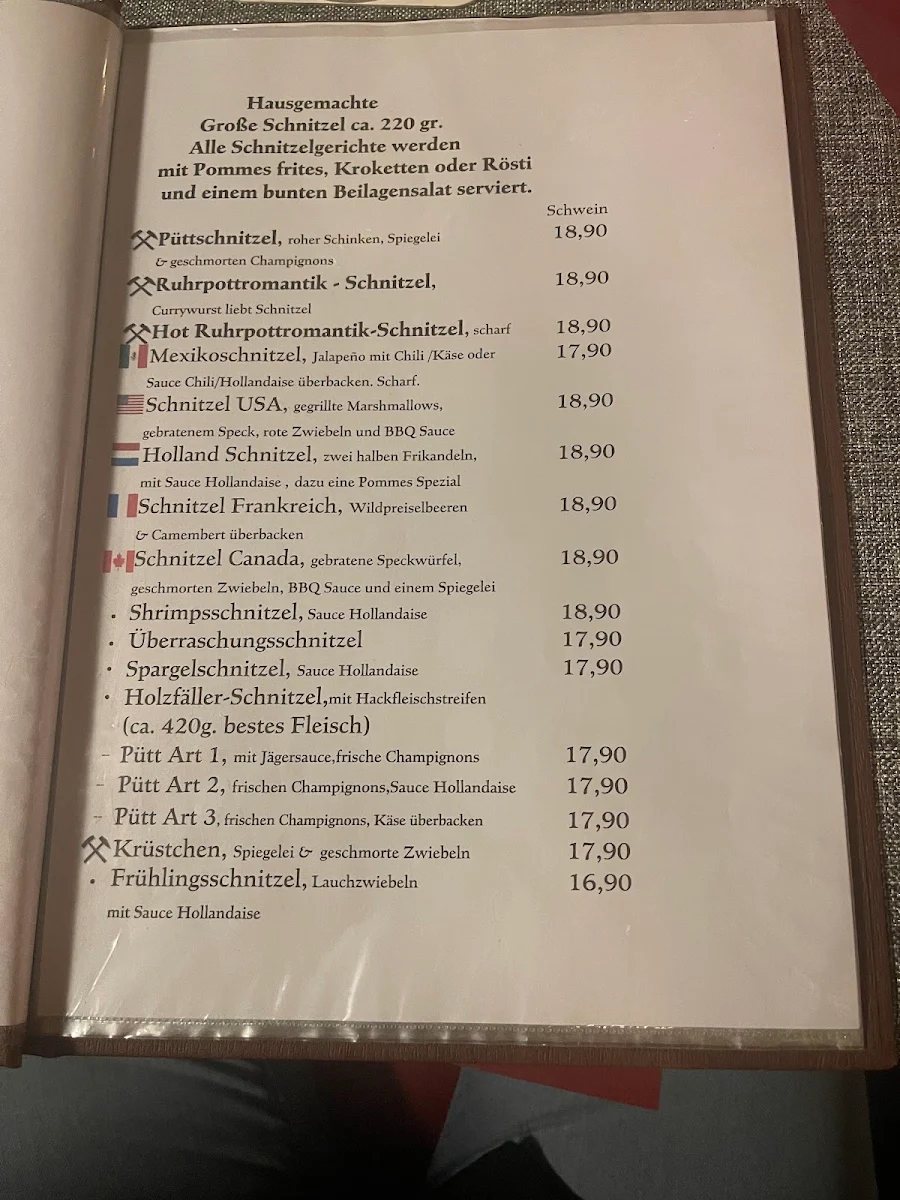 Speisekarte photo 1