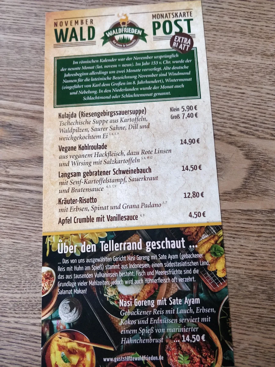 Speisekarte photo 3