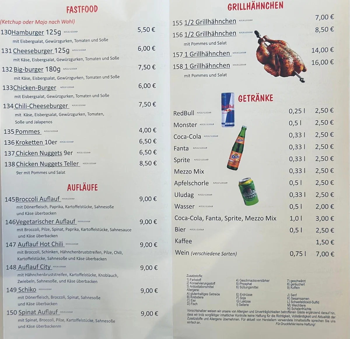 Speisekarte photo 4
