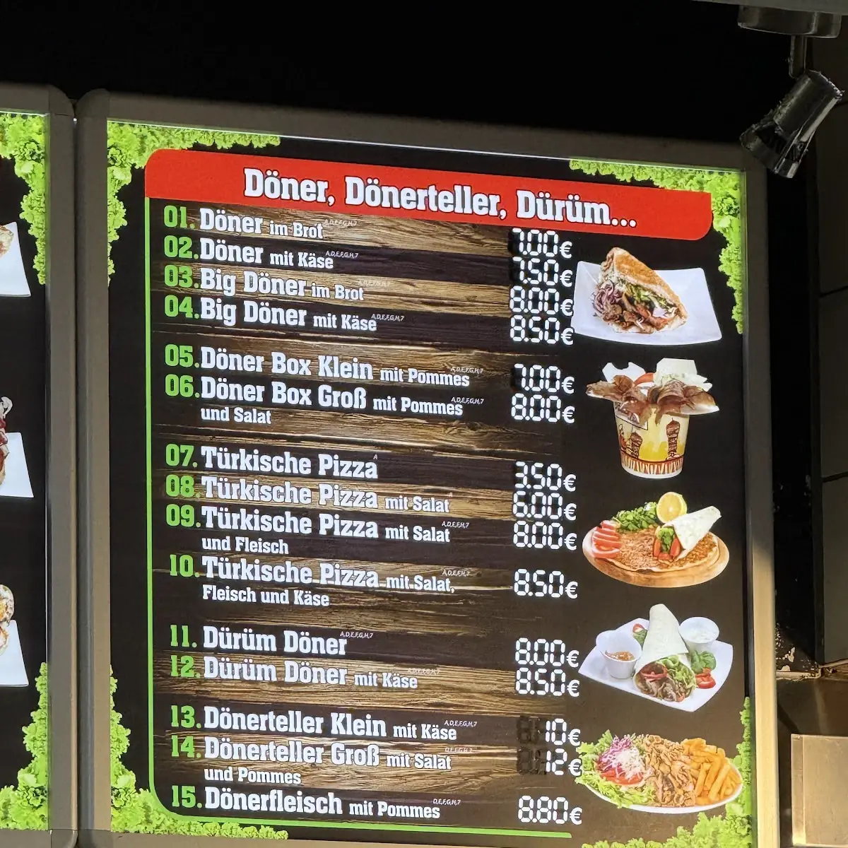Speisekarte photo 1