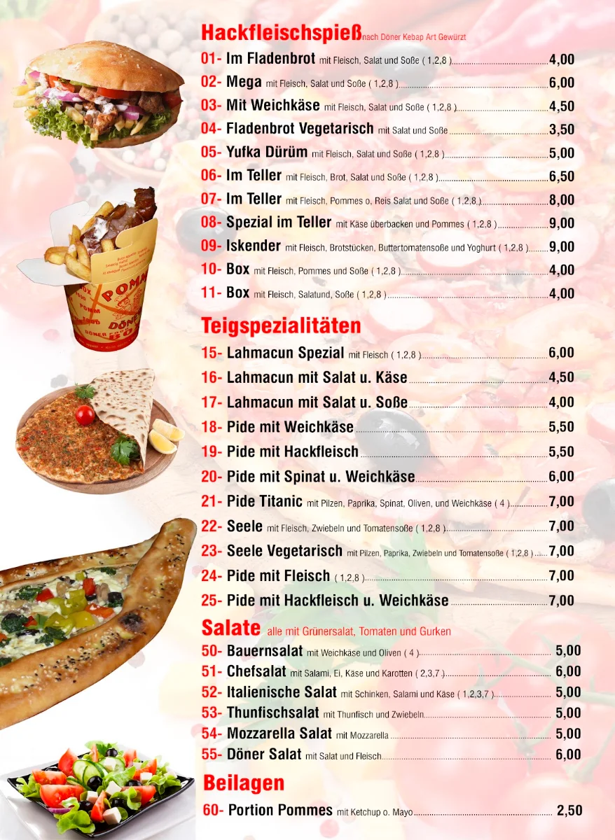 Speisekarte photo 7