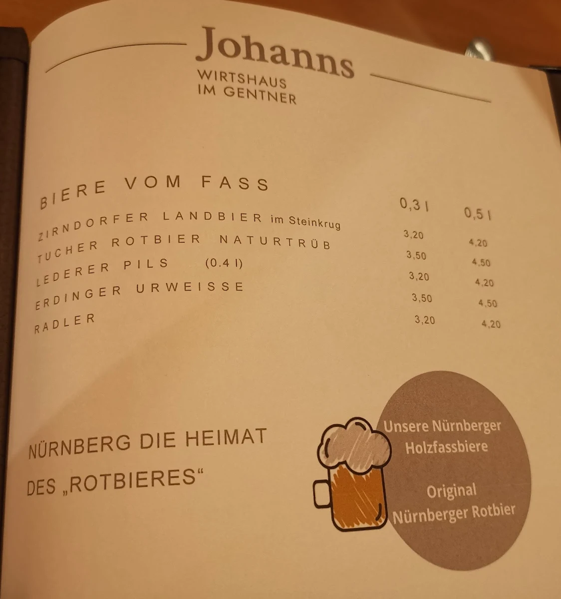 Speisekarte photo 1