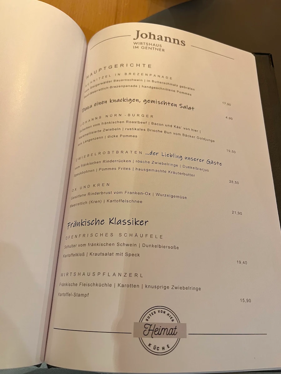 Speisekarte photo 2