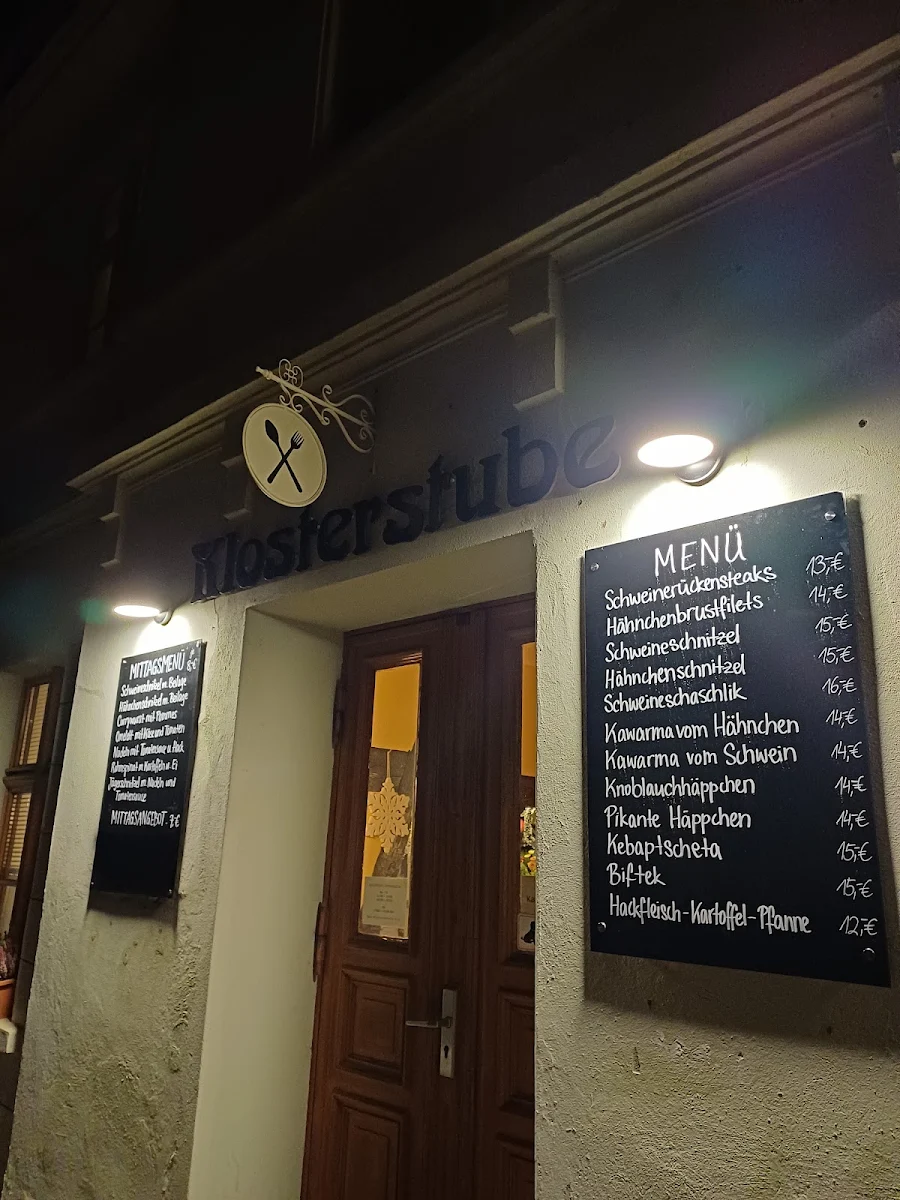 Speisekarte, Klosterstube