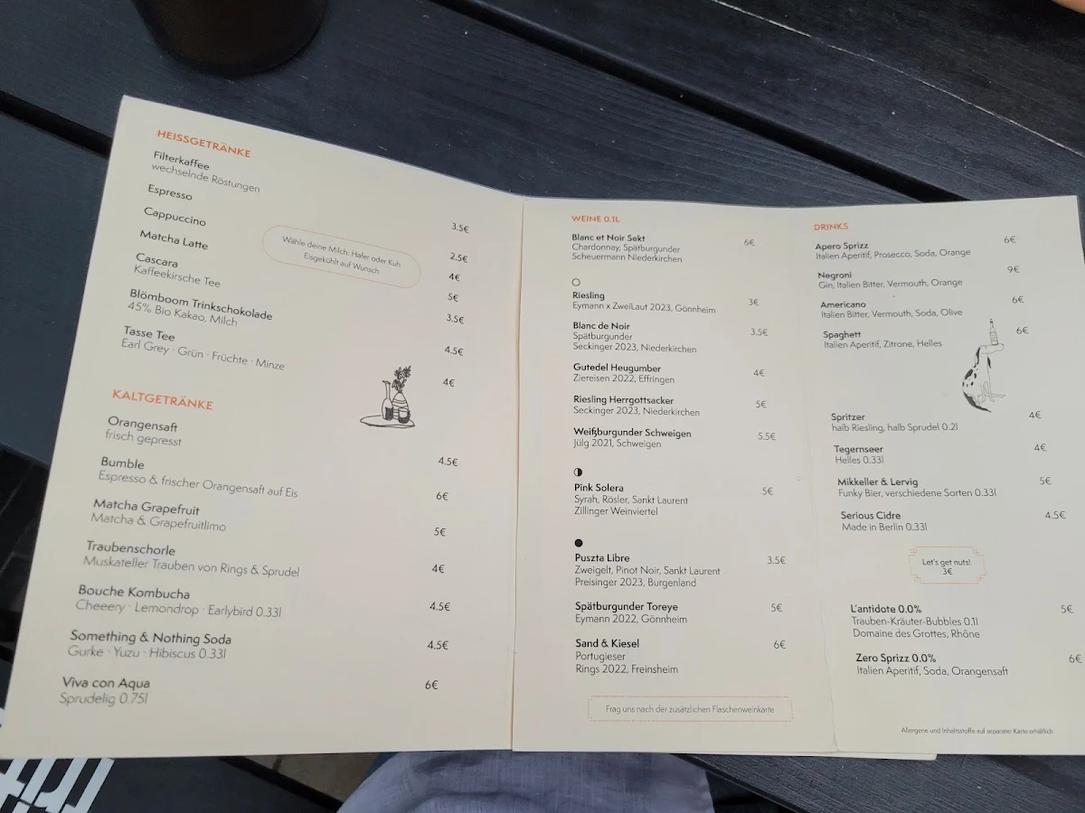 Speisekarte photo 2