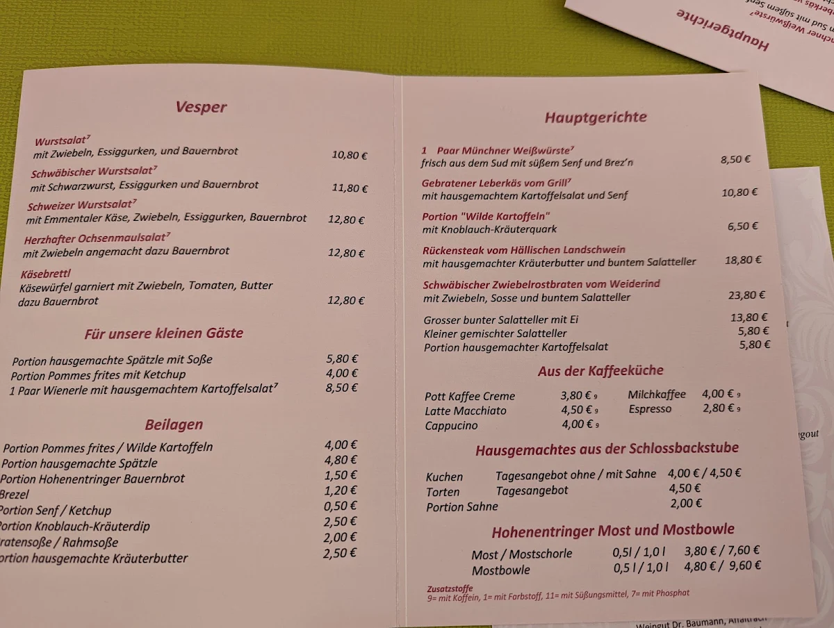 Speisekarte photo 10