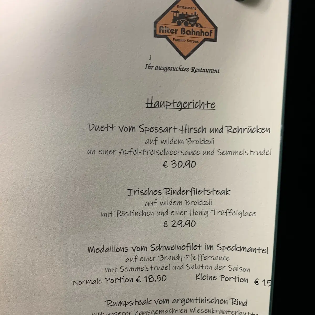 Speisekarte photo 6