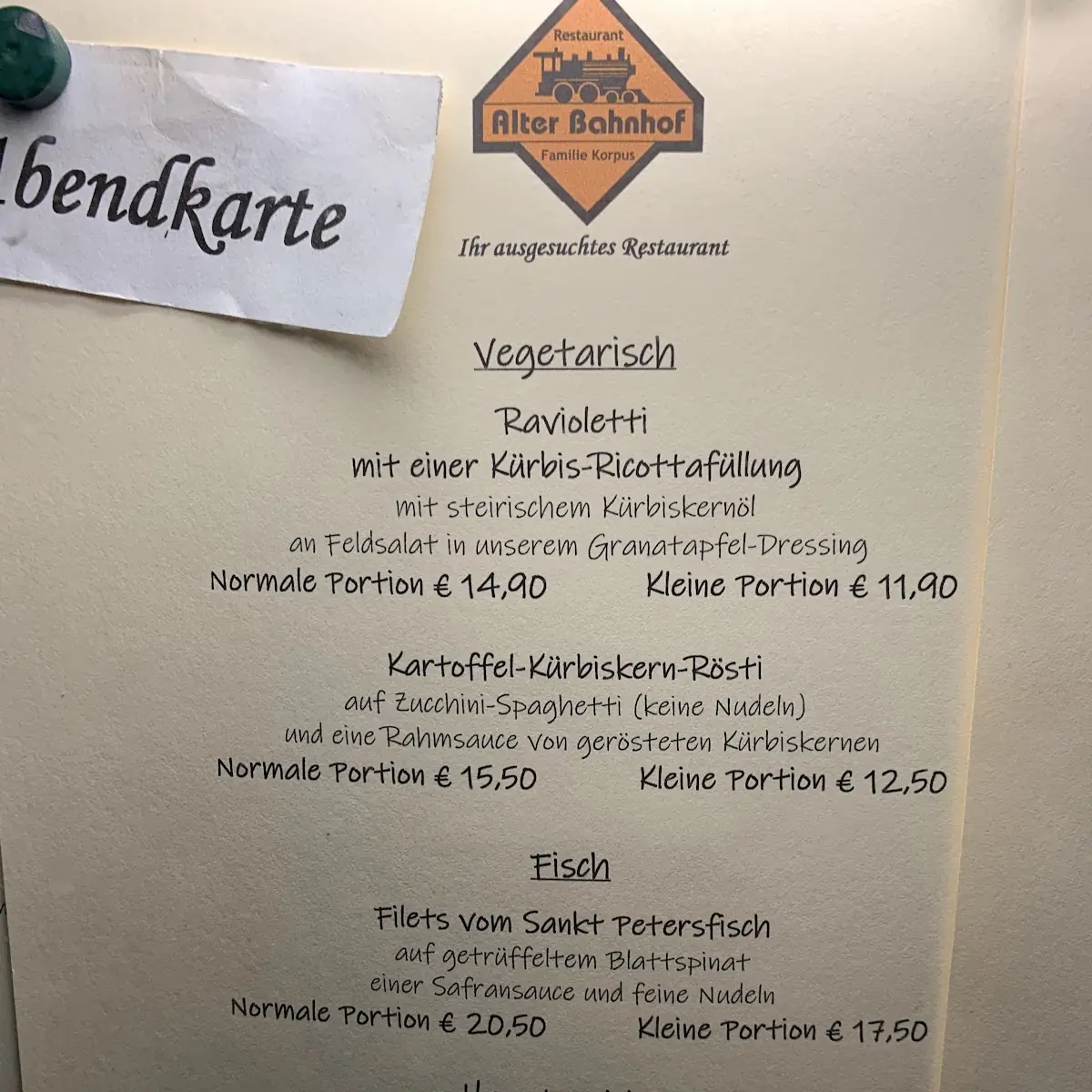 Speisekarte photo 8