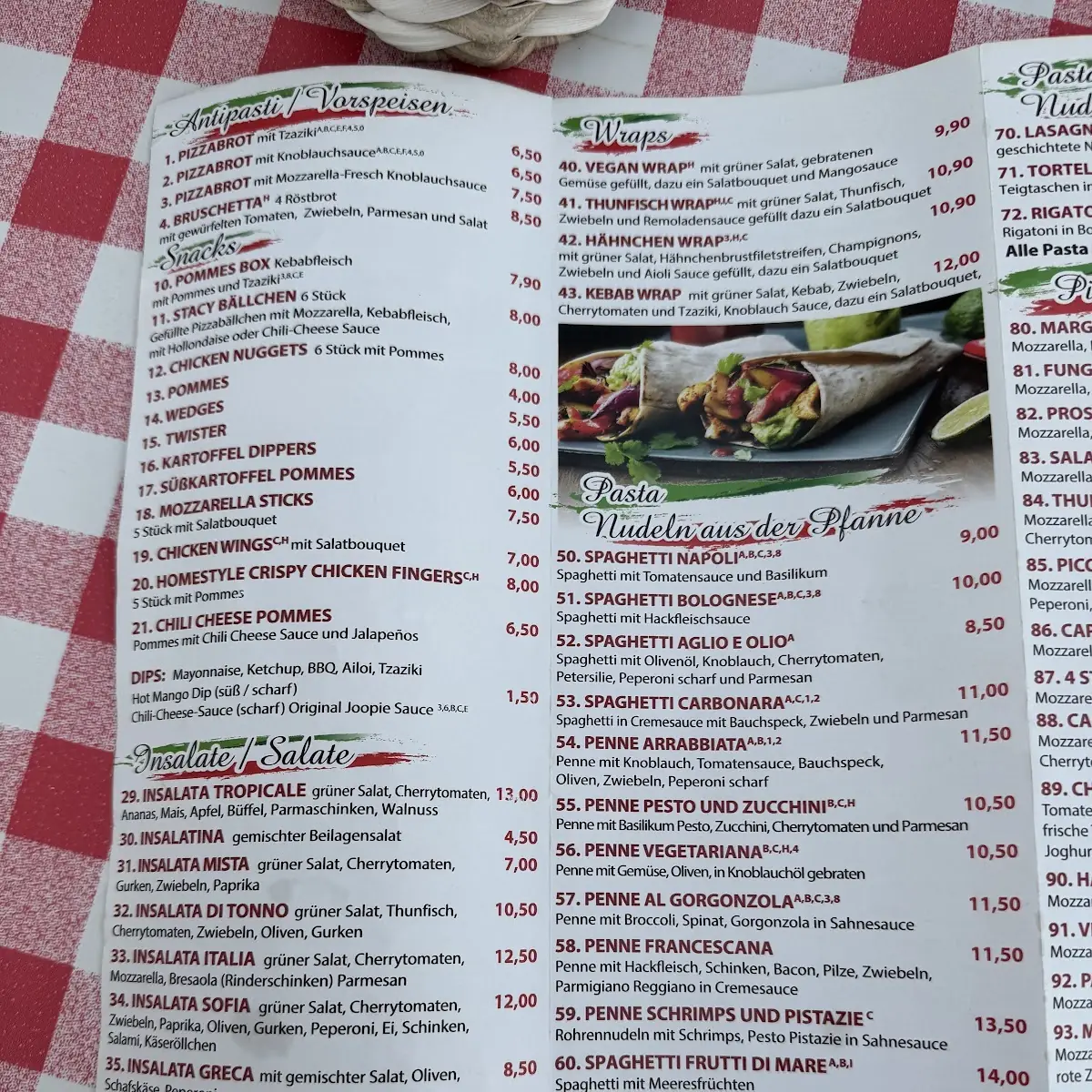 Speisekarte photo 3
