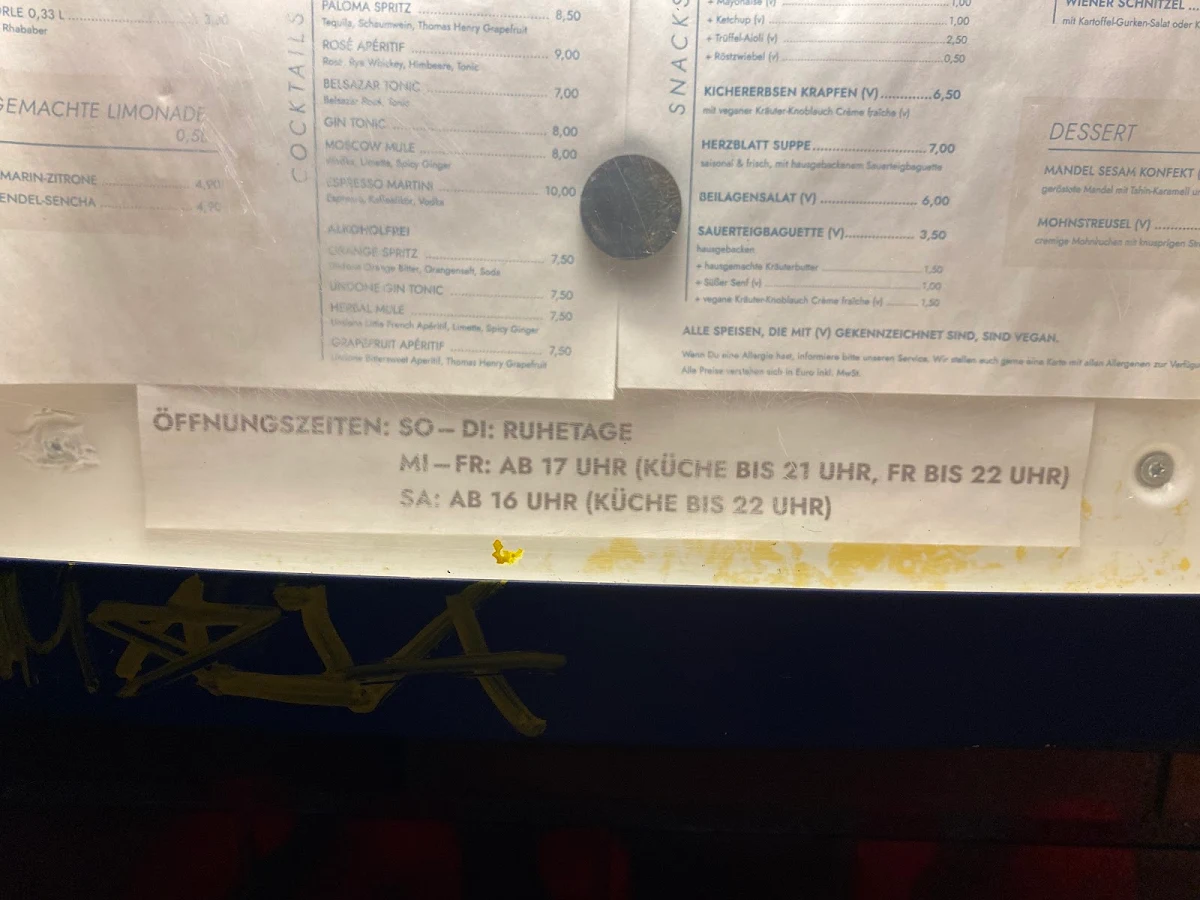 Speisekarte photo 5