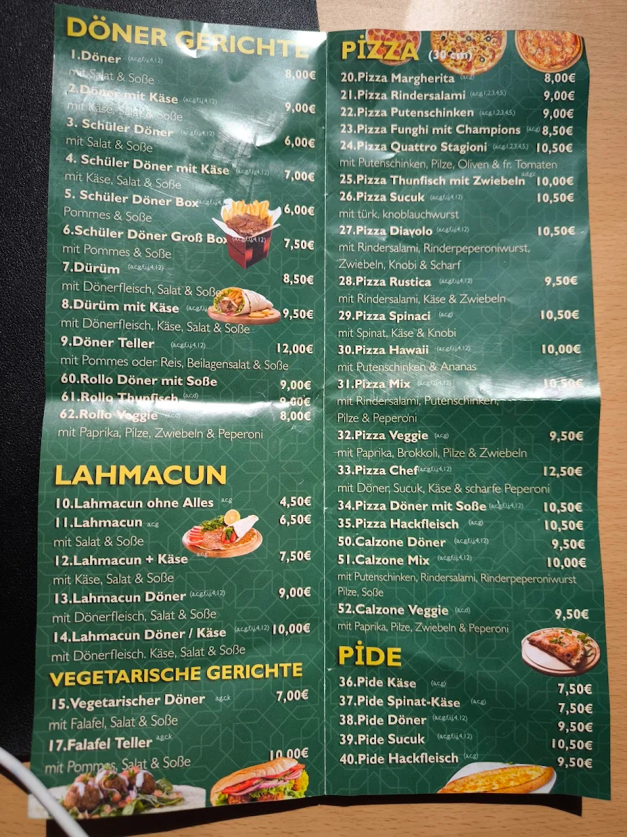 Speisekarte photo 3