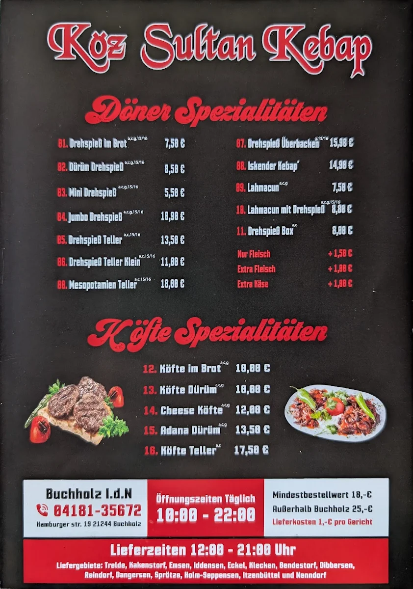 Speisekarte photo 1