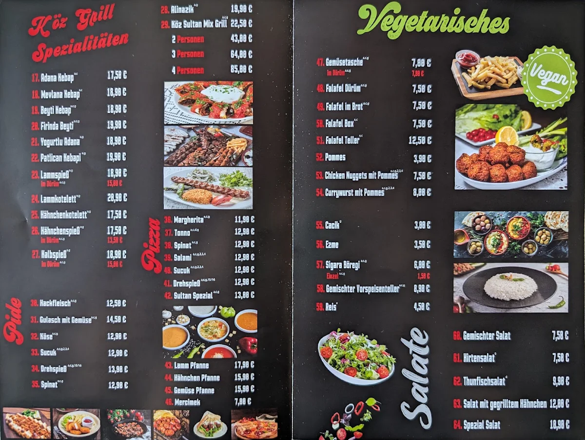 Speisekarte photo 3