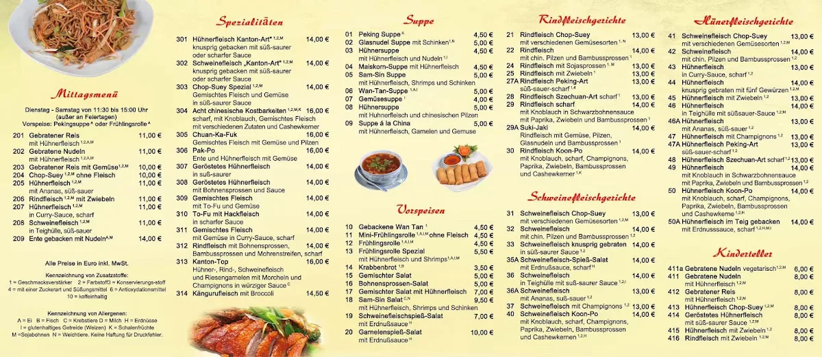 Speisekarte photo 1